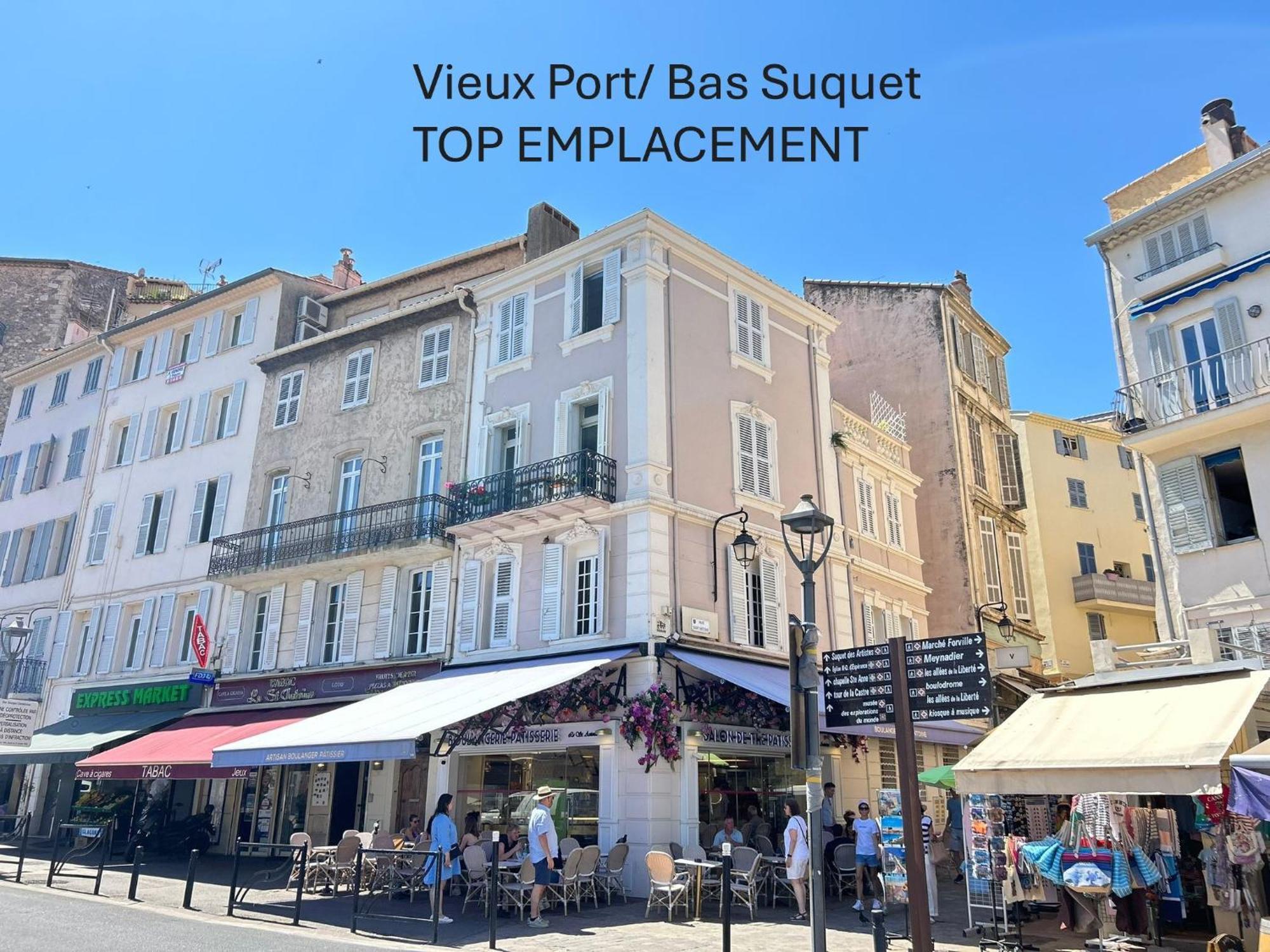 Moderne Centre Historique De Vieux Port-bas Suquet L- A0b65 * Cannes